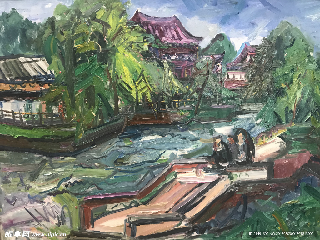 风景油画