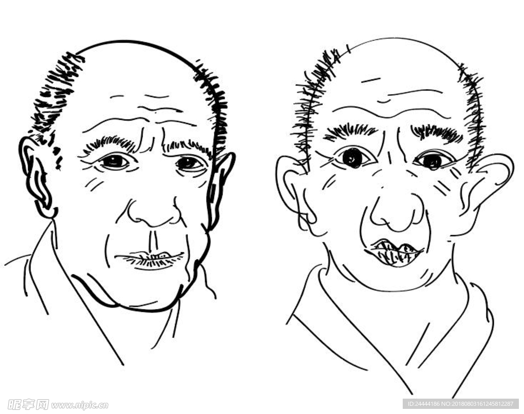 毕加索简笔画