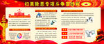 扫黑除恶宣传栏
