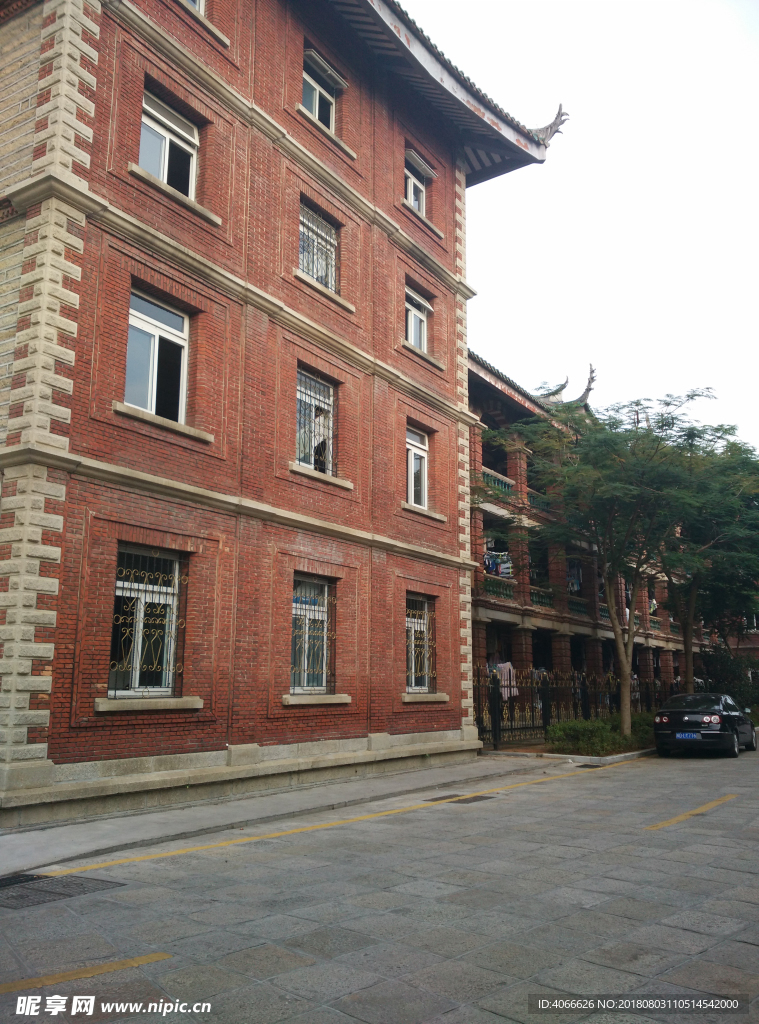 厦门大学建筑一角