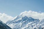 高山 山峰 雪山 森林  树林
