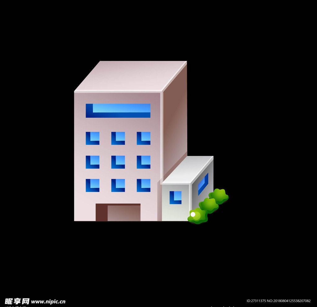 卡通建筑图片
