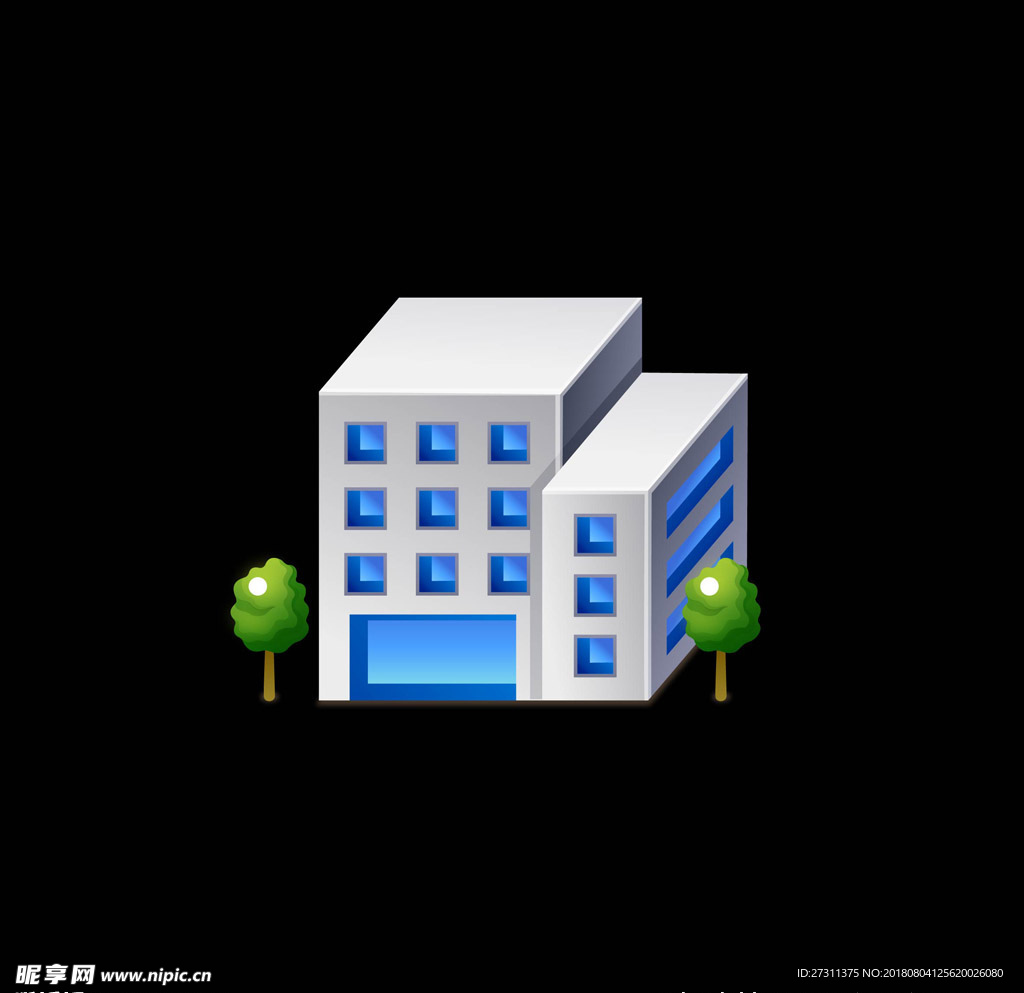卡通建筑图片