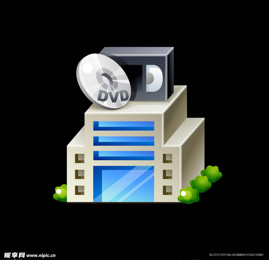 卡通建筑图片