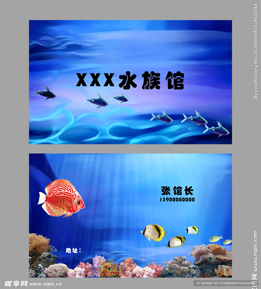 水族馆名片