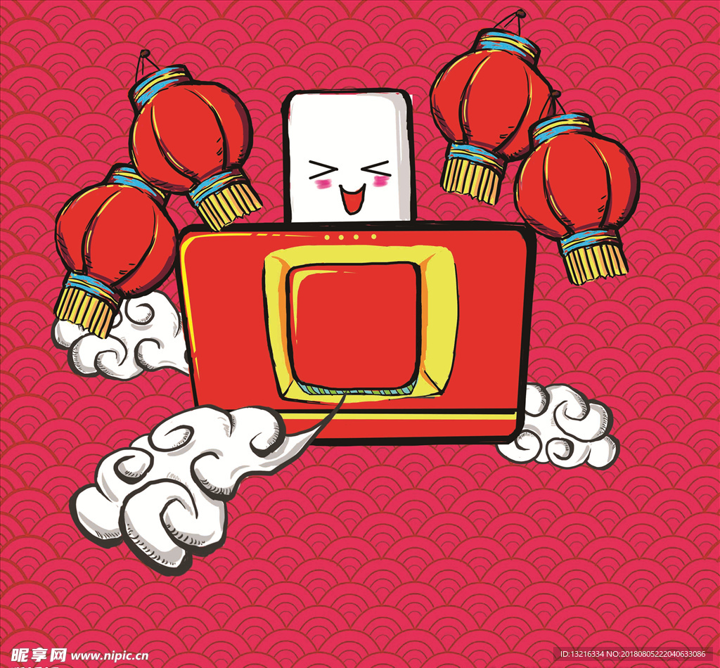 抽烟机卡通形象