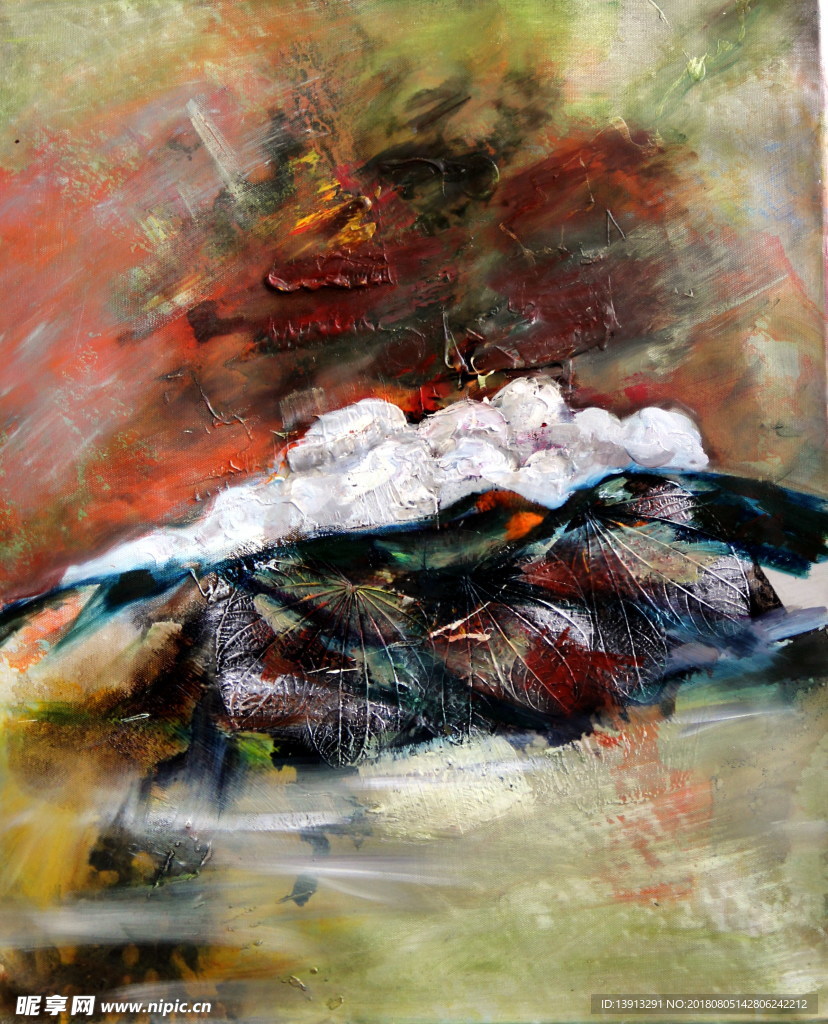 油画 高清油画 风景油画 油画