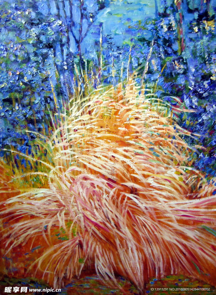 油画 高清油画 风景油画 油画