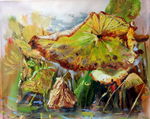 油画 高清油画 风景油画 油画