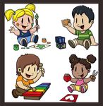 卡通幼儿