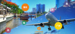 九元航空航线开通海报