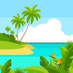 夏季海滩