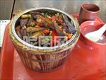 红烧茄子木桶饭 红烧茄子饭