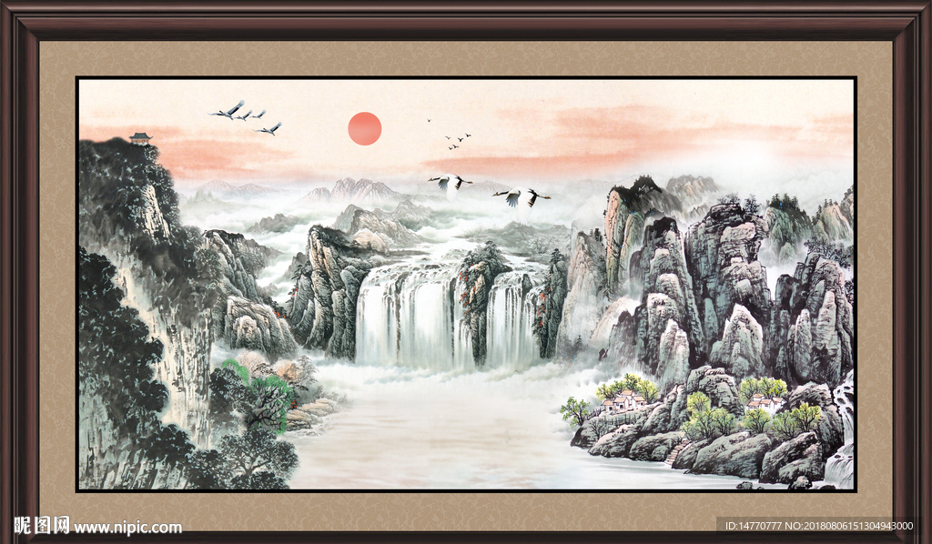 山水国画