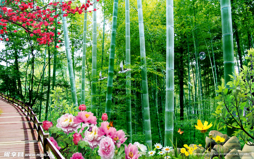 竹林背景