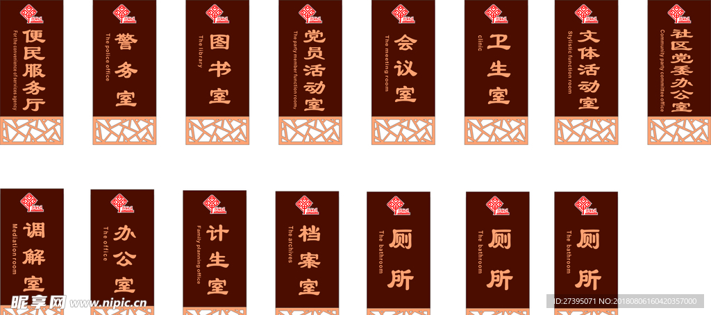 门牌