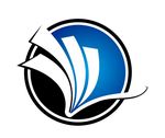 图书馆培训机构logo标志设计