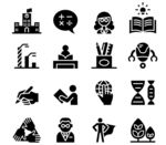 学习办公矢量icon图标设计