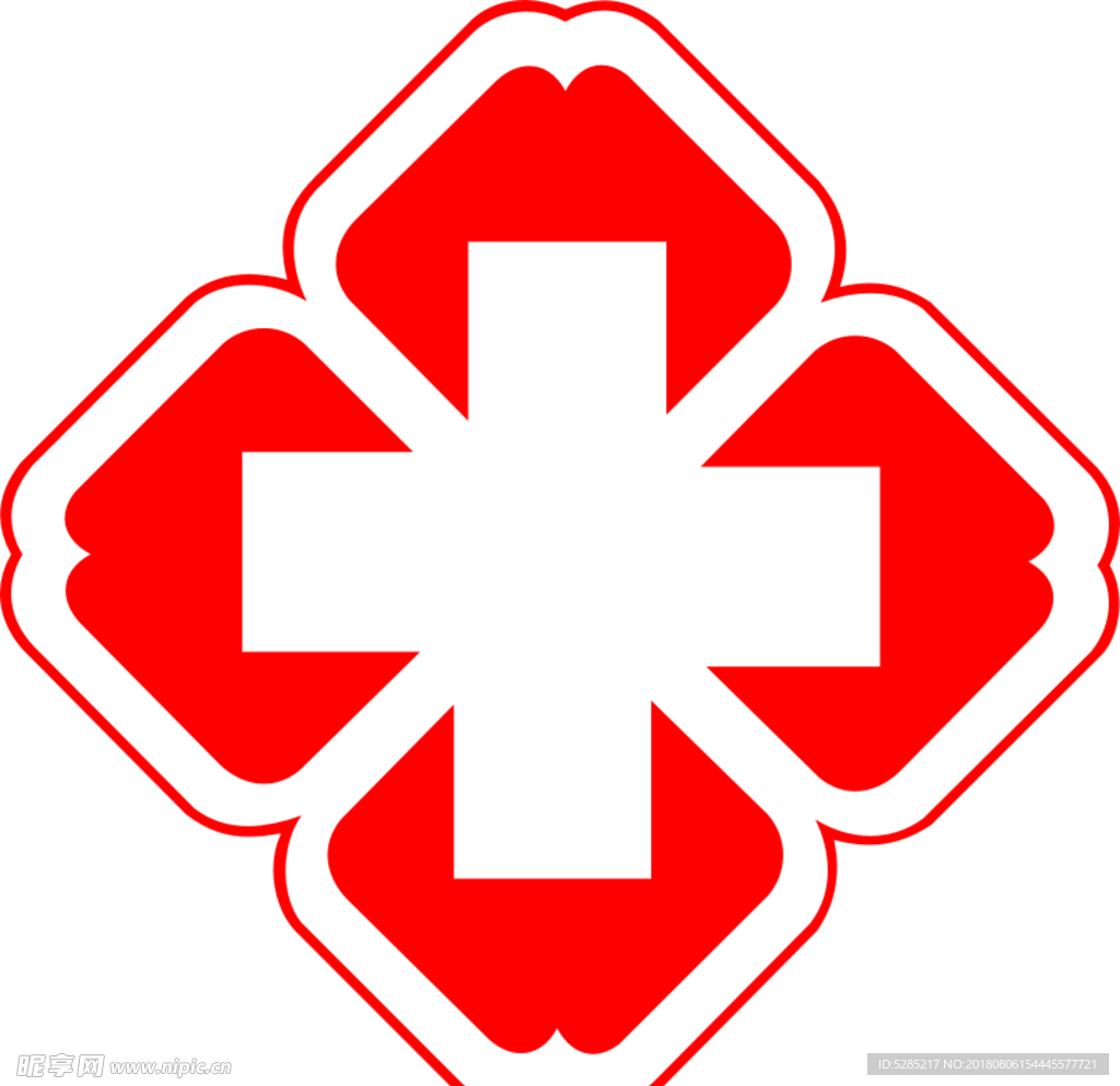 十字标识  医院标示