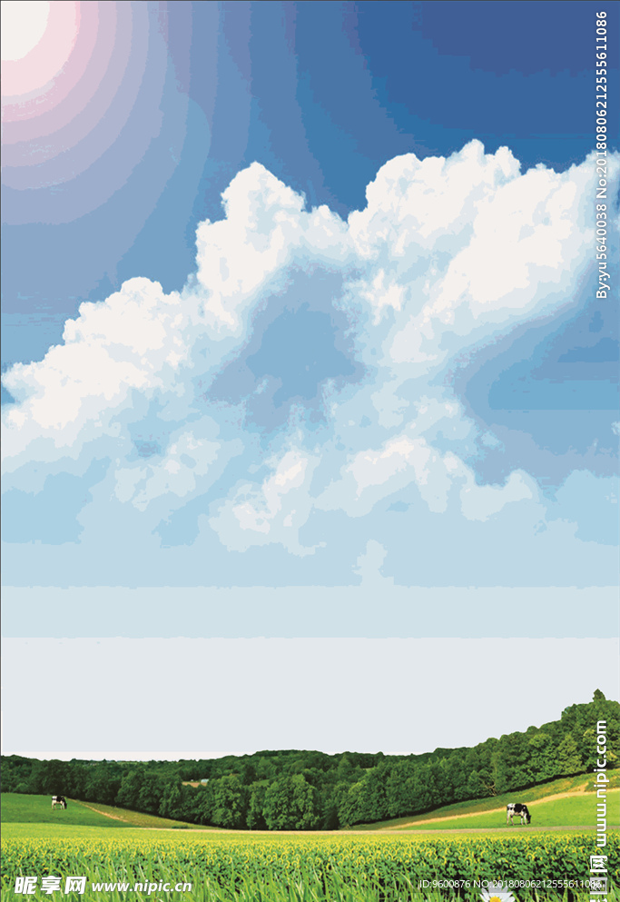 风景海报