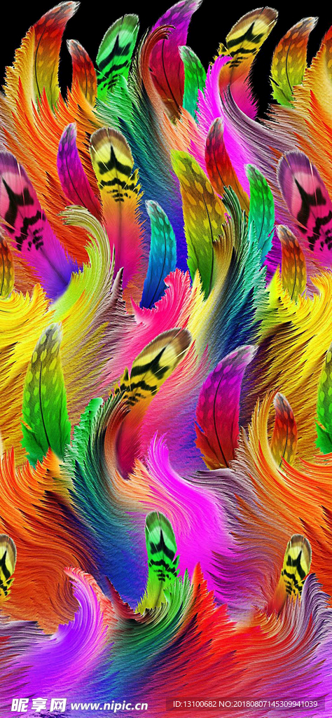 数码印花 服装印花 花型图案