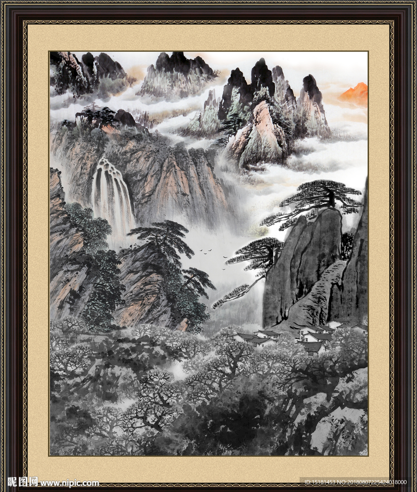 水墨国画
