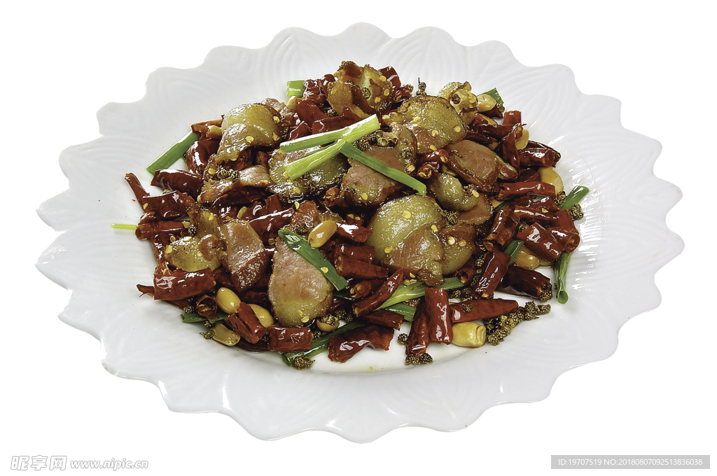香辣卤肉