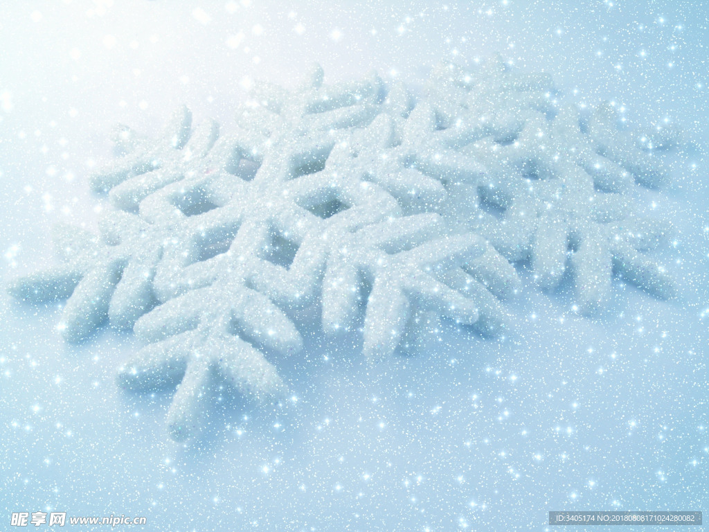 一片大雪花