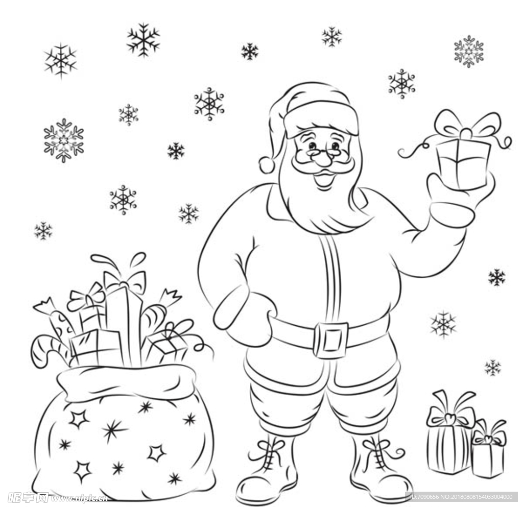圣诞节插画插画图片下载-正版图片400074901-摄图网