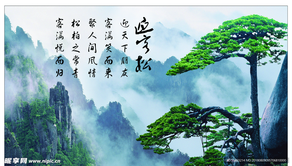迎客松