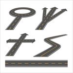 道路矢量素材