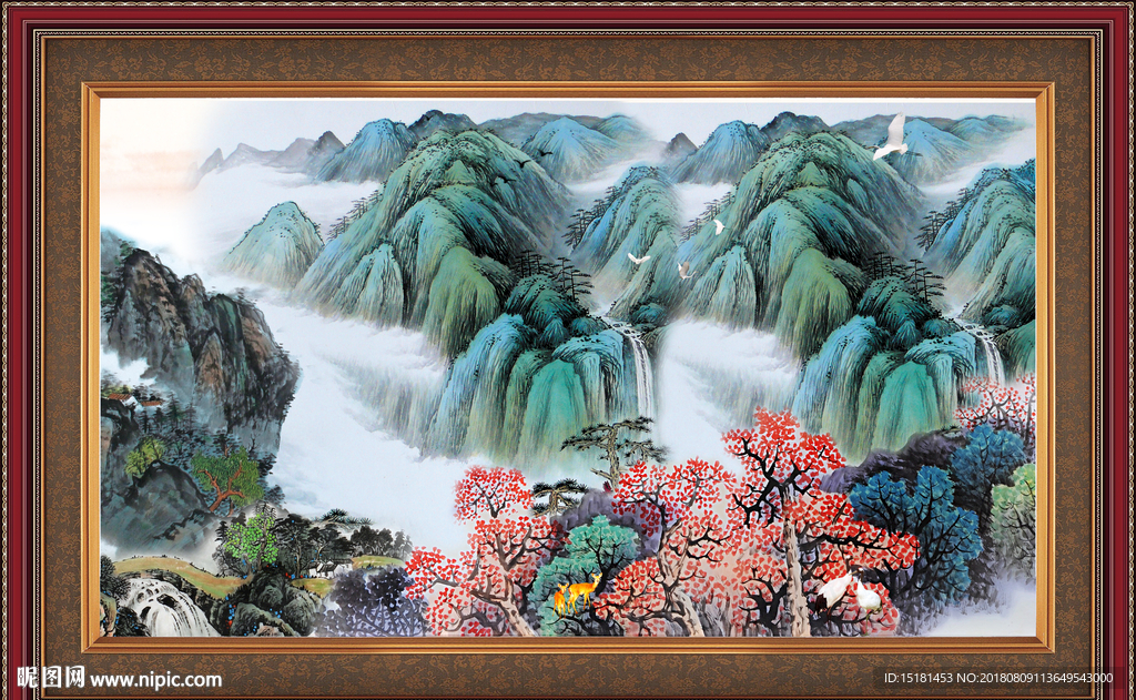 国画山水