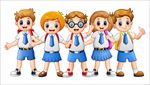 卡通学生