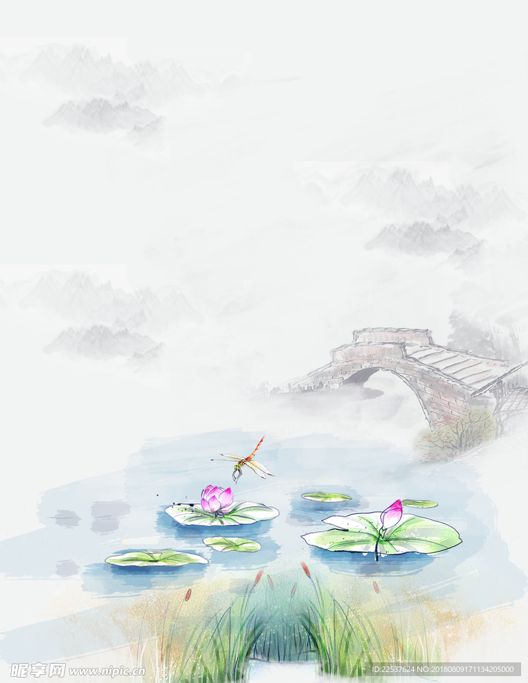 水墨海报