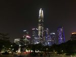 夜晚的福田CBD