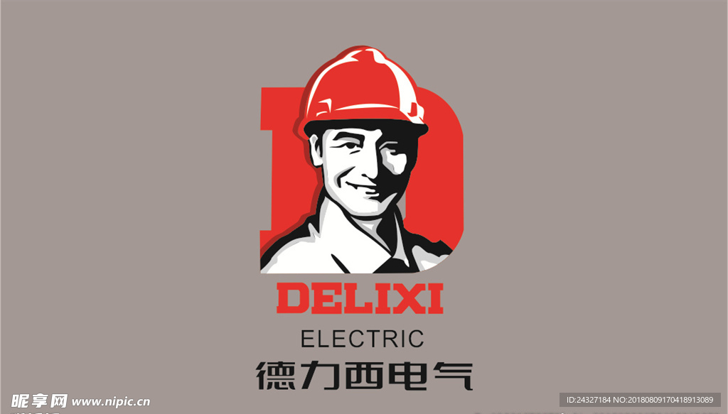 德西力电气矢量图logo
