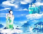 人物 飞天  美女古装