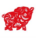 猪年剪纸