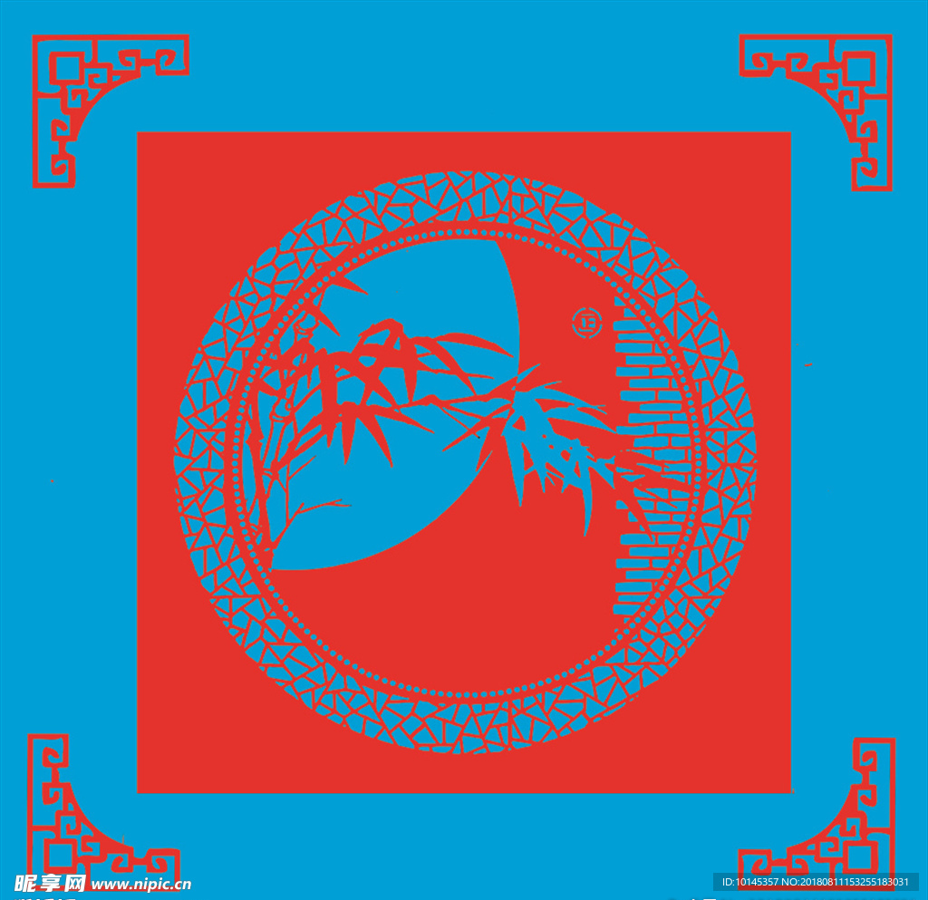竹子剪纸