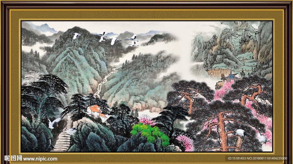 国画山水
