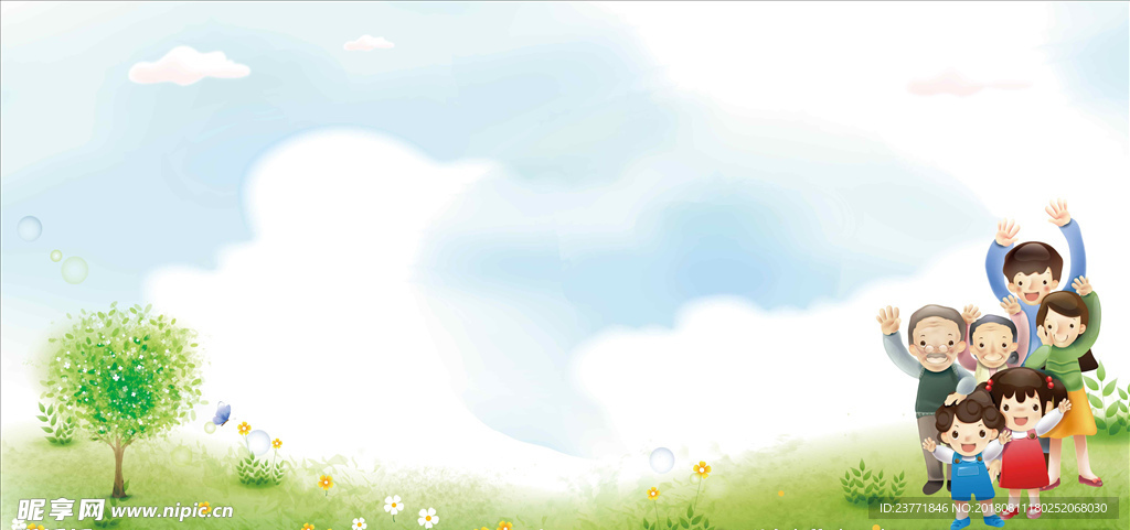 幼儿园背景