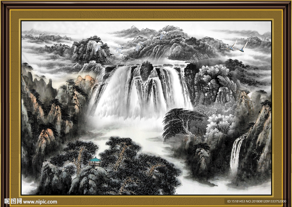水墨国画