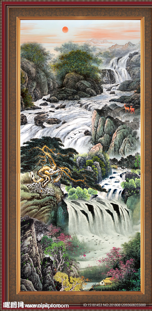 山水国画