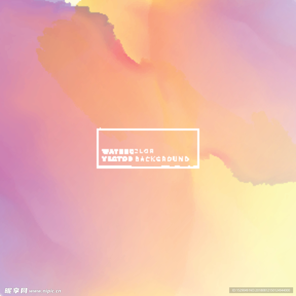 质感水彩底纹
