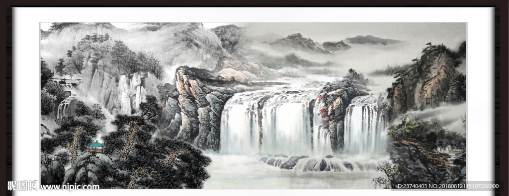 山水国画