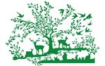 t恤图案 植物 树 动物 面料