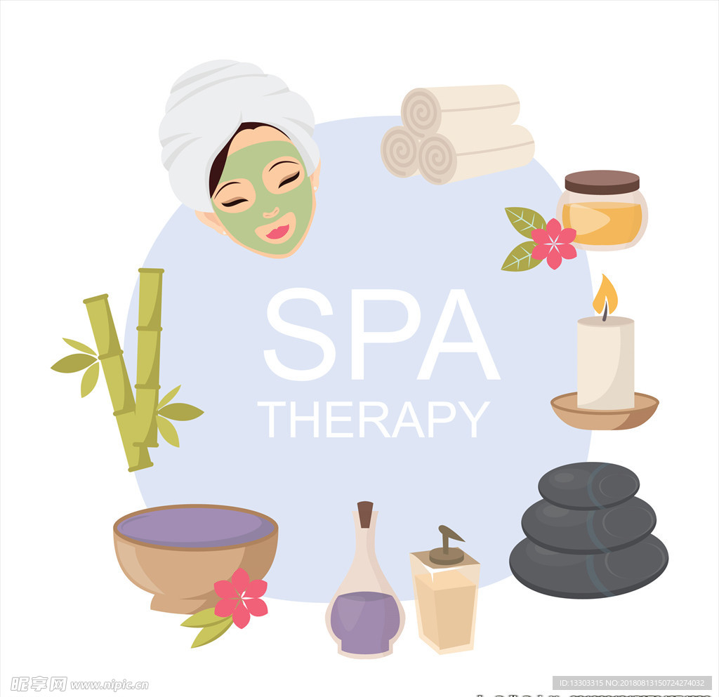 SPA元素矢量素材