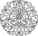 花纹底纹