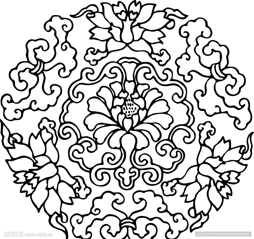 花纹底纹