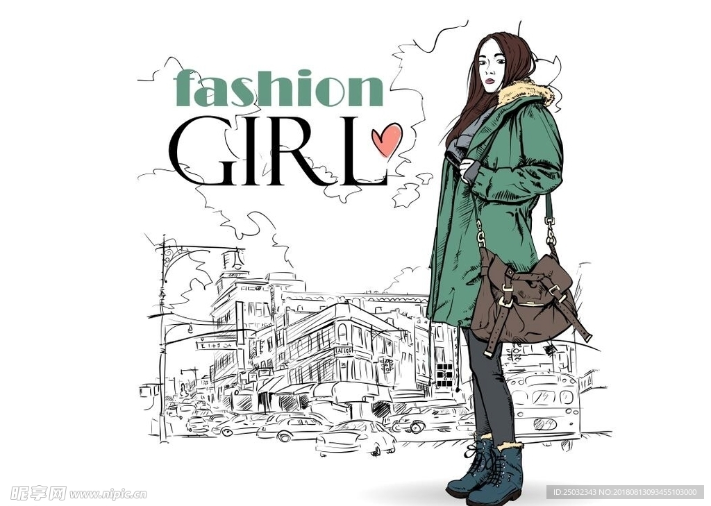 女童t恤 前胸印花 图案 cd